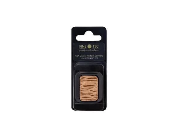 FINETEC® Pearlescent watercolour pan | Hazelnut