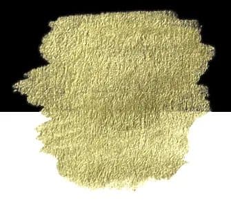 FINETEC® Premium pearlescent watercolour pan | Rich Gold