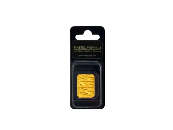 FINETEC® Premium pearlescent watercolour pan | Fine gold