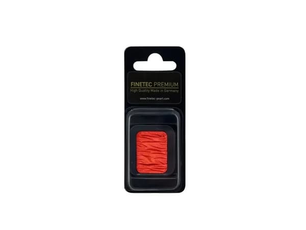 FINETEC® Premium pearlescent watercolour pan | Brilliant Rust