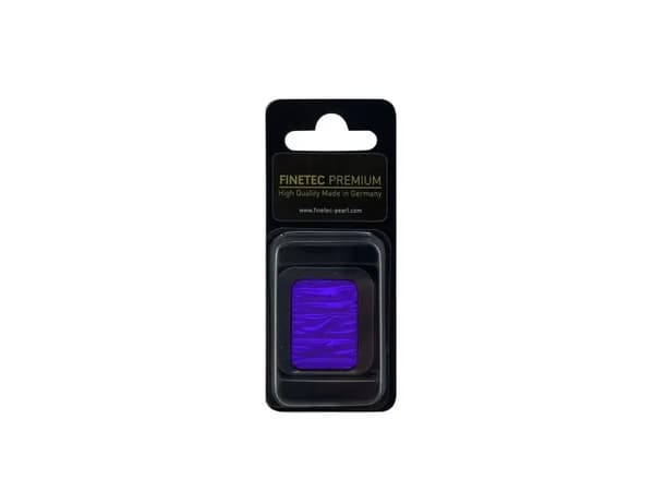 FINETEC® Premium pearlescent watercolour pan | Blue Violet