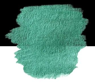 FINETEC® Premium pearlescent watercolour pan | High Chroma Green