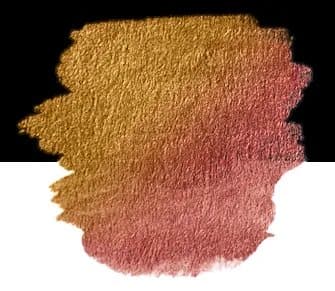 FINETEC® Premium Flip-Flop watercolour pan | Red/Gold