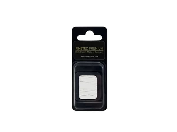 FINETEC® Premium iridescent watercolour pan | White