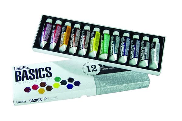 Basics akrylsett 12x22 ml