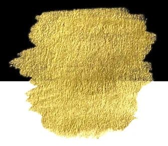 FINETEC® Premium metallic watercolour pan | High Reflection Gold