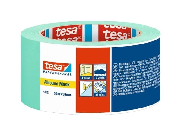 tesa ALLROUND MASK 04352-00004-00 Crepebånd Mint (L x B) 50 m x 50 mm 1 stk 1 stk