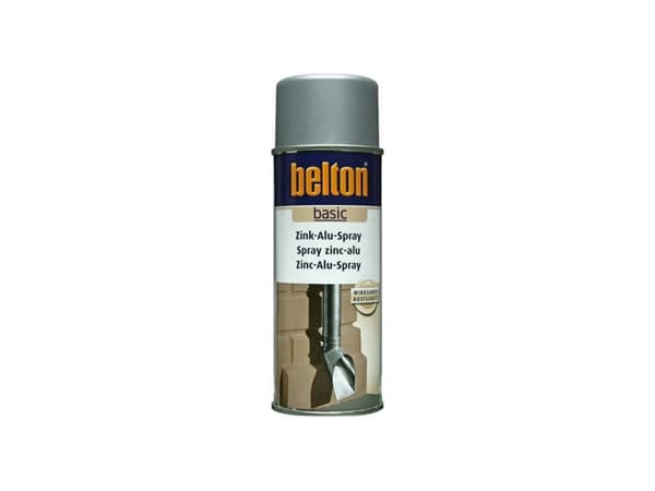 Belton Aerosol Paint Grey/Zinc/Aluminium Color
