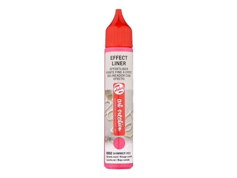 Talens Art Creation Effect Liner 28 ml Shimmer Red 8950