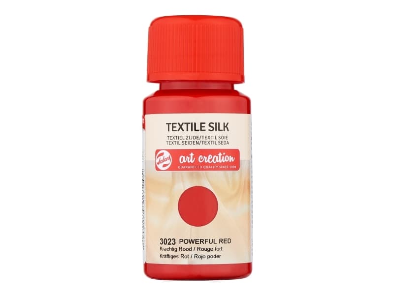 Talens Art Creation Textile Silk Bottle 50 ml Powerful Red 3023