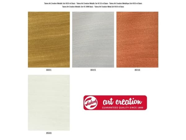 Talens Art Creation Metallic set Basic | 4 x