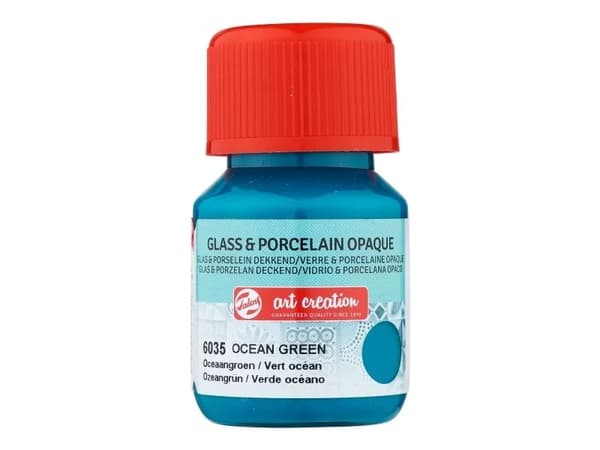 Talens Art Creation Glass & Porcelain Opaque Bottle Ocean Green 6035