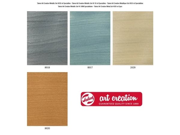 Talens Art Creation Metallic set Specialties | 4 x