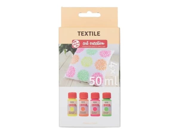 Talens Art Creation Textile set Neon | 4 x