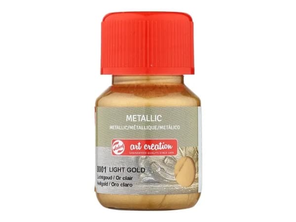 Talens Art Creation Metallic Bottle Light Gold 8001