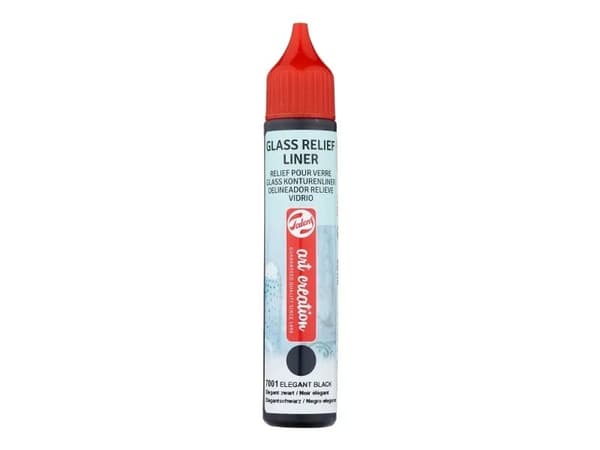 Talens Art Creation Glass Relief Liner Elegant Black 7001