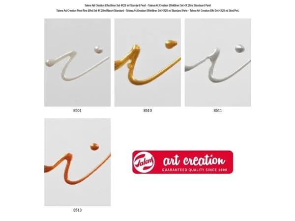Talens Art Creation Effect Liner set Standard Pearl | 4 x
