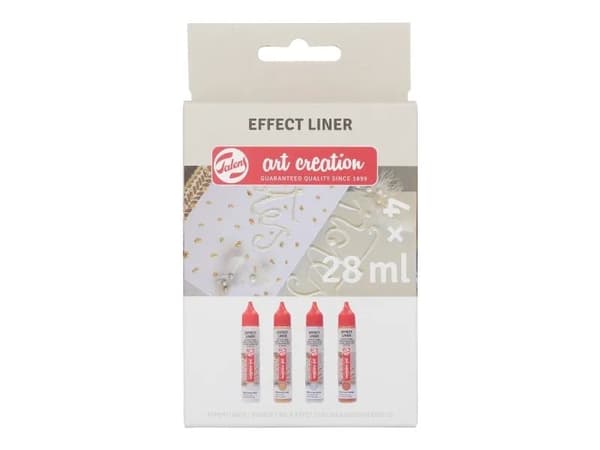 Talens Art Creation Effect Liner set Standard Pearl | 4 x