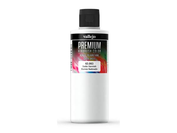 Vallejo 63.063, Transparent, Glans, 200 ml, Plastflaska, 1 styck