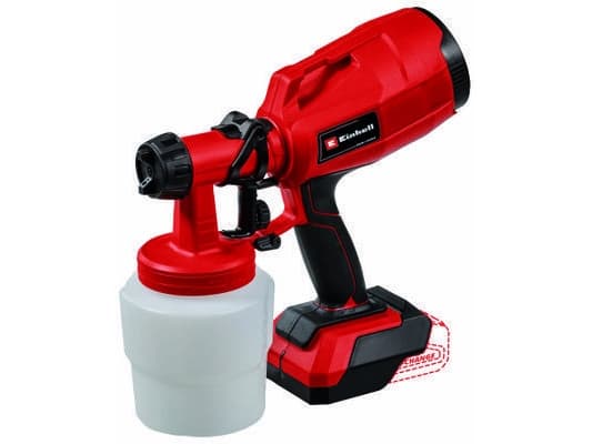 Einhell TC-SY 18/60 Li-Solo, Impregneringsmedel, Olja, Målning, 0,8 l, 0,65 l/min, Svart, Röd, 1,18 kg, 245 mm - SOLO