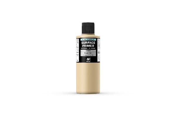 Vallejo Desert Tan Base 200 ml Vallejo Acrylic Surface Primer Universal