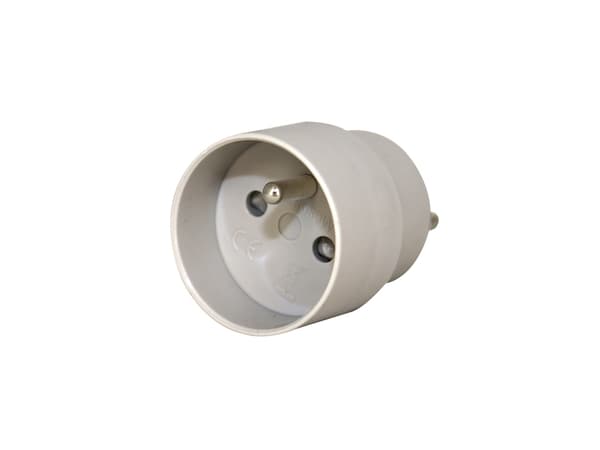 GRIPO hybridstikprop grå Schuko/DK - 2094124