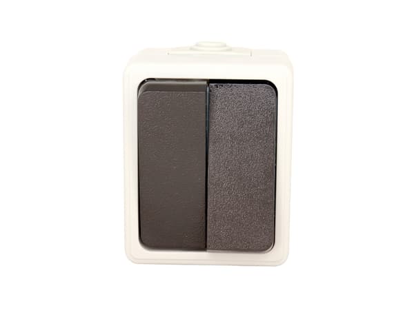 GRIPO afbryder dobbelt m. korrespondance IP54 - 2107882