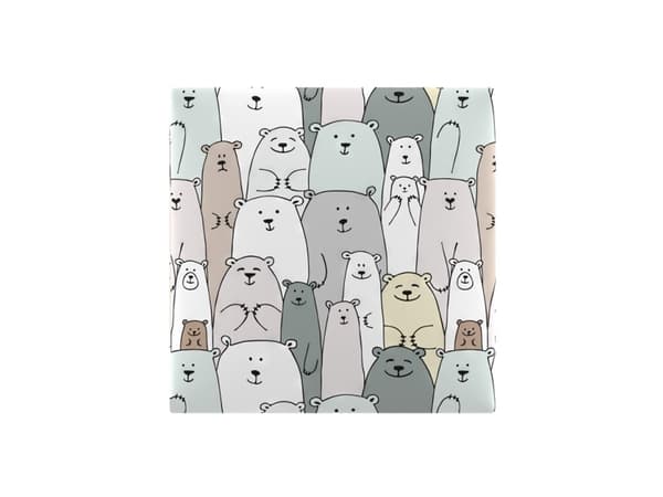 Mollis Upholstered Panel Mo-Pk30x30p-P-Pk1 Bear