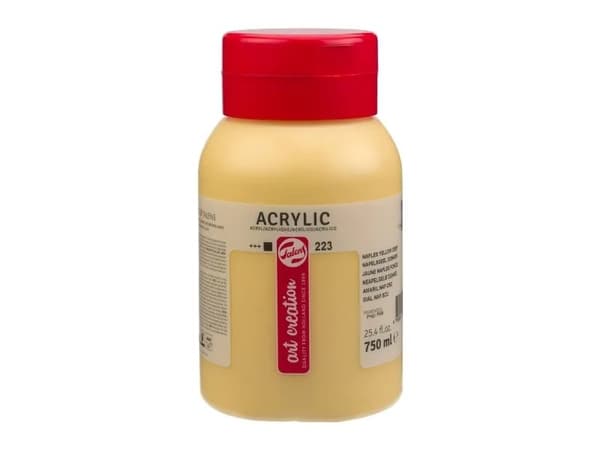 Talens Art Creation Acrylic Colour Jar Naples Yellow Deep 223