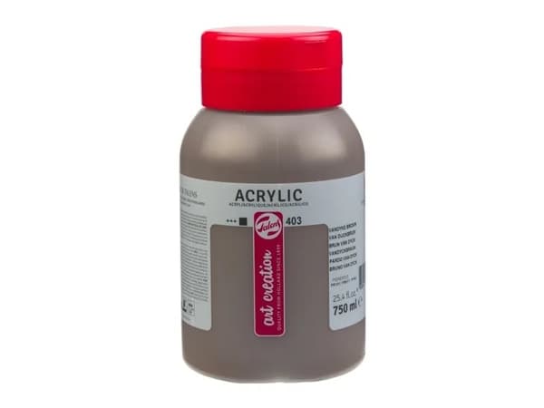 Talens Art Creation Acrylic Colour Jar Vandyke Brown 403