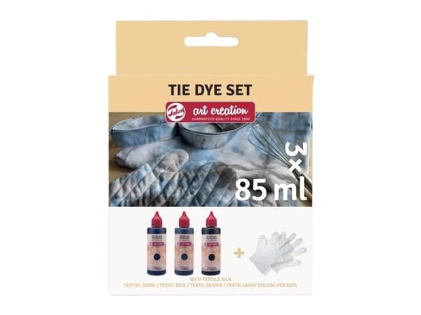 Talens Art Creation Tie-dye set Black | 3 x + gloves