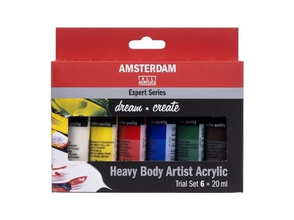 Amsterdam Expert Series acrylic paint trial set | 6 x