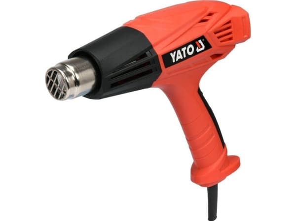 YATO VARMEPISTOL 2000W 450-600C 2 HASTIGHETER