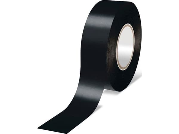 Dedra Electrical insulating PVC tape, black 19mmx10m