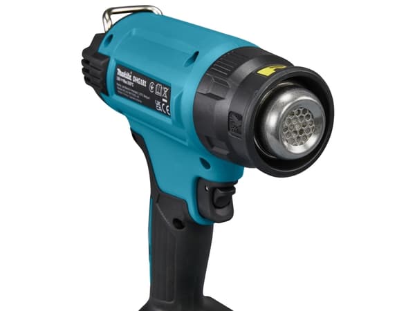 Makita DHG181ZK - Varmepistol - trådløs - 120 - 200 l/min - uten batteri, ingen lader - 18 V