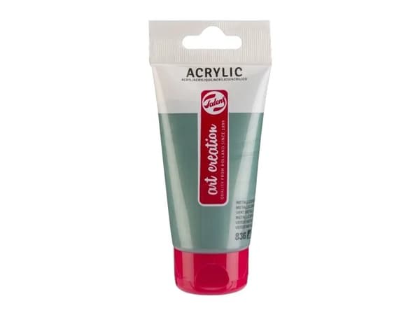 Talens Art Creation Acrylic Colour Tube Metallic Green 836