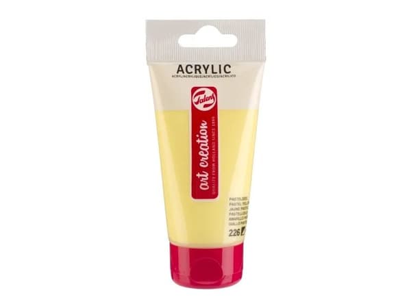 Talens Art Creation Acrylic Colour Tube Pastel Yellow 226