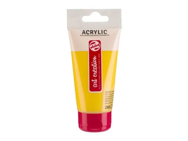 Talens Art Creation Acrylic Colour Tube Azo Yellow Medium 269
