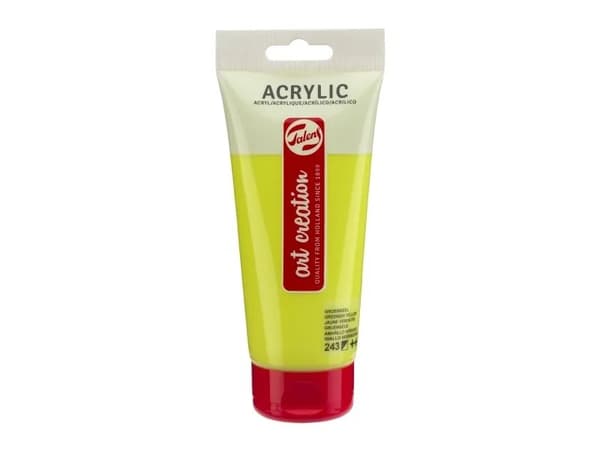 Talens Art Creation Acrylic Colour Tube Greenish Yellow 243