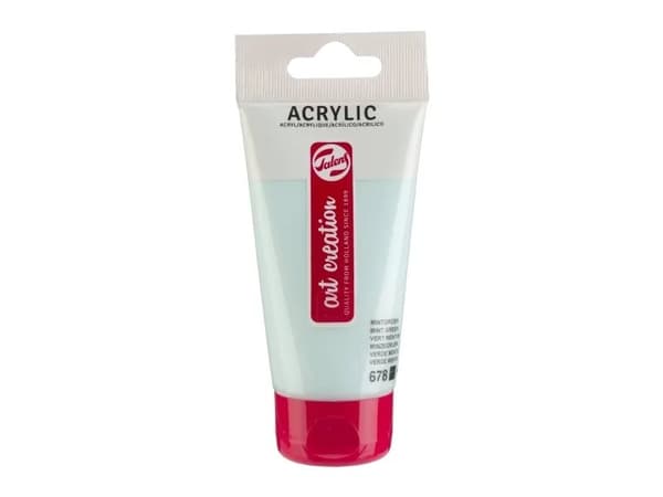 Talens Art Creation Acrylic Colour Tube Mint Green 678