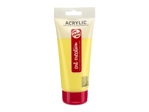 Talens Art Creation Acrylic Colour Tube Pastel Yellow 226