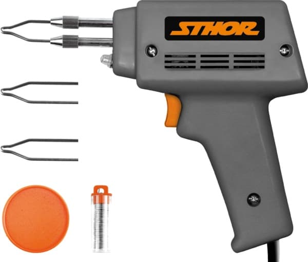 STHOR TRANS.100W SOLDERING IRON + ACCESSORIES