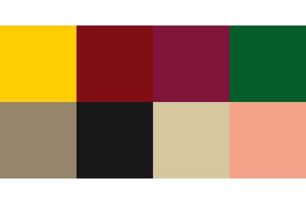Fantasy Color Aztec Dragons 8 colors