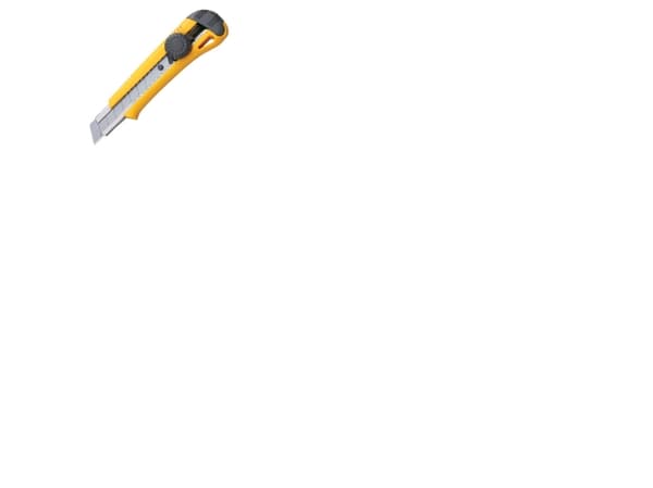 KDS kniv 18mm med skruelås og 3 knivblade - 1878001