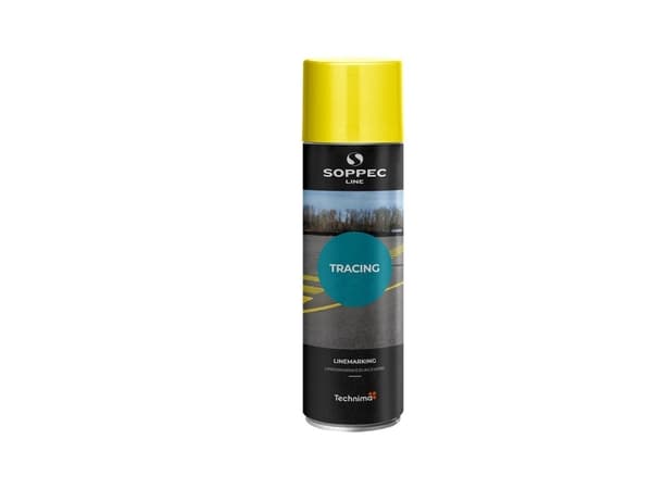 SOPPEC mærkespray TRACING 500 ml. GUL - 1705367