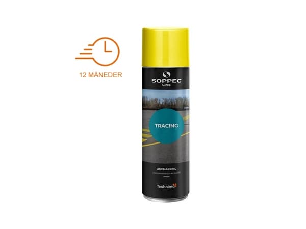 SOPPEC mærkespray TRACING 500 ml. GUL - 1705367
