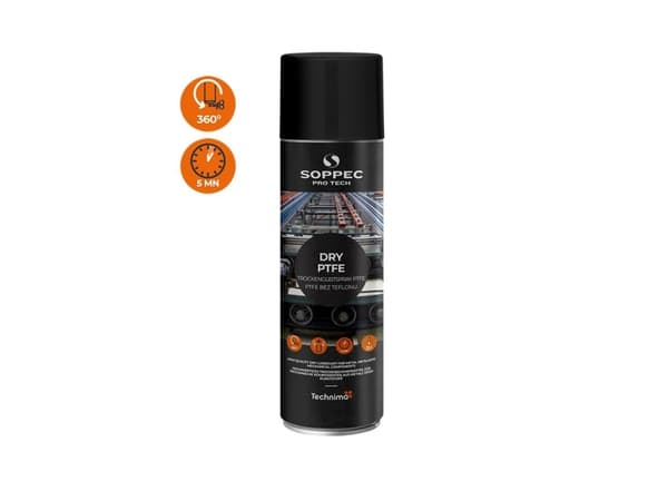 SOPPEC Pro Tech tørsmørespray PTFE 500 ml. - 2019934