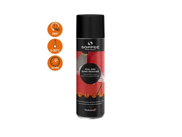 SOPPEC Pro Tech lim- og pakningsfjerner spray 500 ml. - 2019915