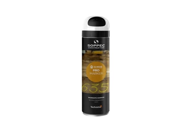 SOPPEC-merkkinen suihke PROMARKER® 500 ml. VALKOINEN - 1690314