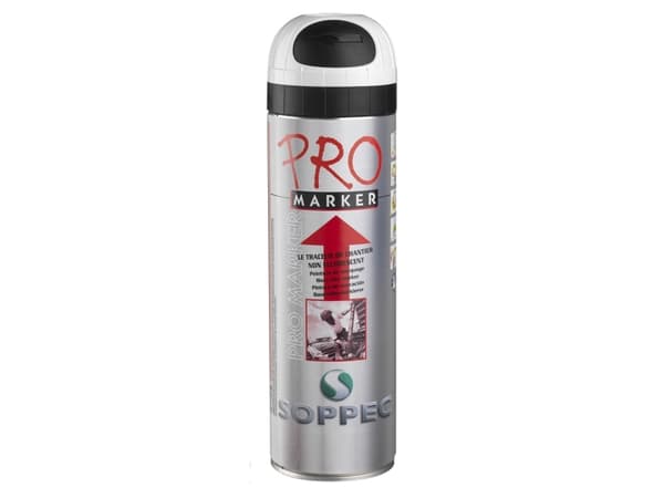 SOPPEC-merkkinen suihke PROMARKER® 500 ml. VALKOINEN - 1690314